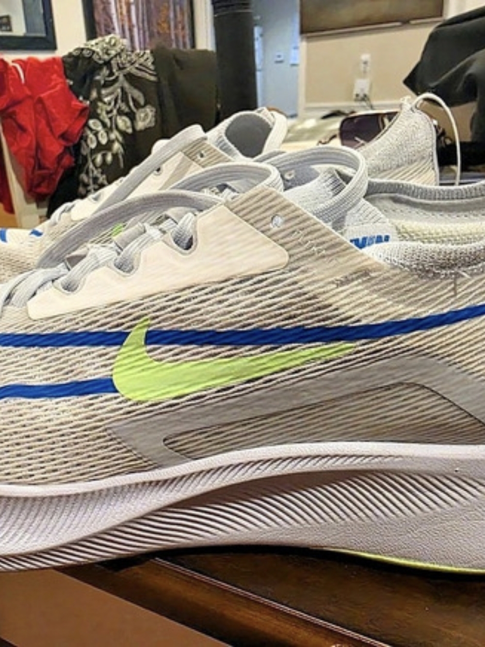 Nike Air Zoom Pegasus 39 Women's Athletic Shoes US 9 White & Green